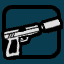 Silenced Pistolのアイコン
