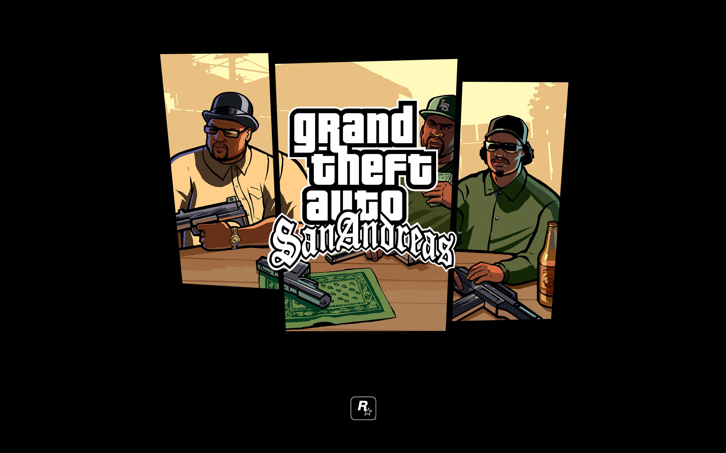Rockstar Games公式のGrove Street Familyアート